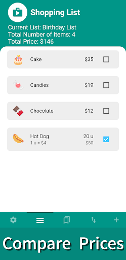 Shopping List Save Your Money