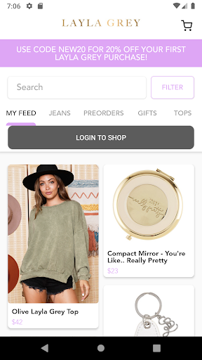 Layla Grey Boutique Screen 2
