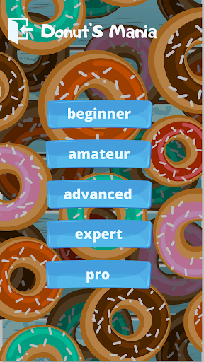 Donut's Mania - Puzzle Screenshot 1 - AppWisp.com