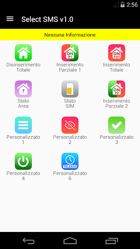Android application Select SMS screenshort