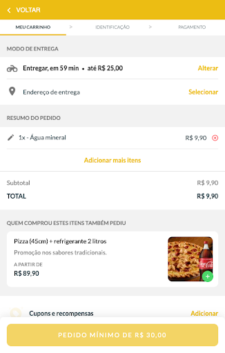 Refúgio Dos Piratas Delivery Screen 3