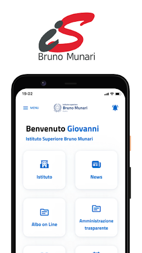 Android application I.S. Munari screenshort