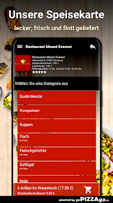 Captura de Pantalla 4 Restaurant Mount Everest Würzb android