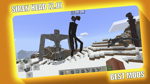 Android application Siren Head v2 Minecraft screenshort