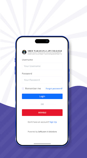 Android application Staff - SNLC screenshort
