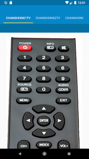 Changhong TV Remote Control Screen 3