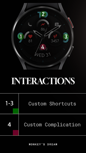 Dream 86 analog watch face screenshot 7