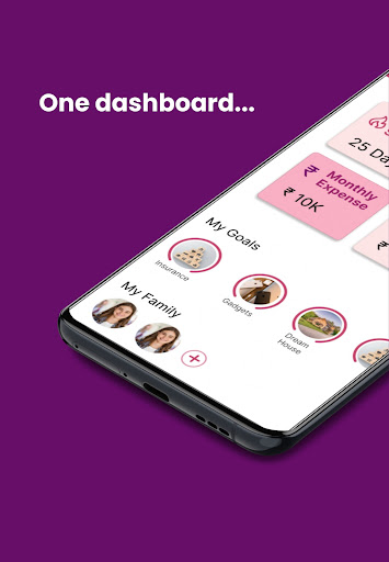 Android application wealthup screenshort