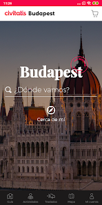 Screenshot 1 Guía de Budapest de Civitatis android