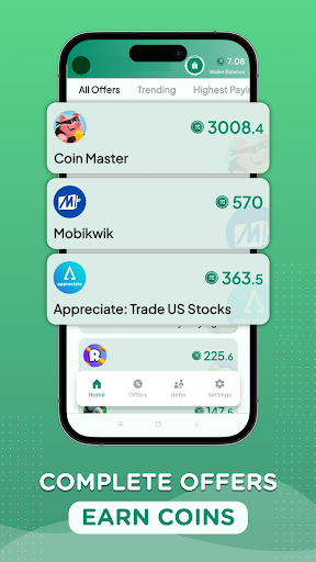 Earn money online In Cash app Screen 2