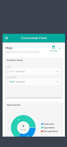 Android application FloresPadel screenshort