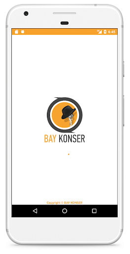 Android application Bay Konser screenshort