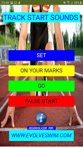 Android application Track Start Sounds screenshort
