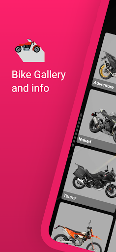 Android application Bike Gallery and info screenshort