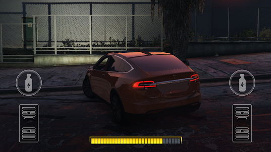 Model X Tesla Car Parking Game