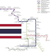BANGKOK MRT BTS SKYRAIN MAP