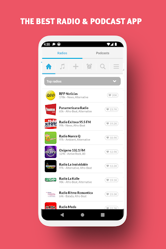 Android application Radio Peru - Radio FM screenshort