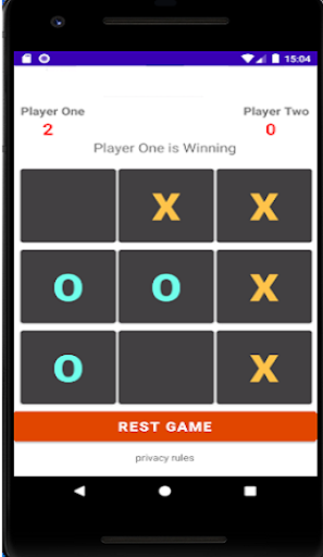 Tic Tac Toe Screen 2