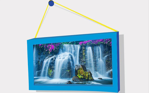 Android application Waterfall Picture Puzzle screenshort