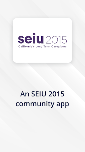 Android application SEIU 2015 Connect screenshort