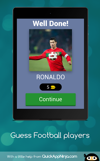 Guess Football Players