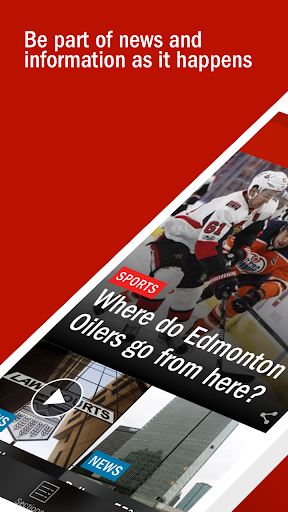 Android application Edmonton Sun screenshort