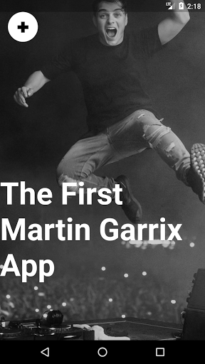 Android application Garrix FanZone screenshort