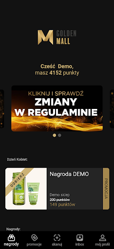 Android application GoldenMall Demo EN screenshort