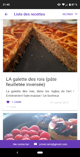 Blog Cuisine Screen 2