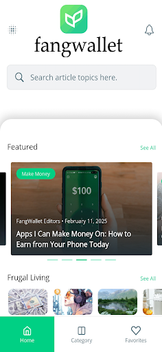 FangWallet - Personal Finance. screenshot 1