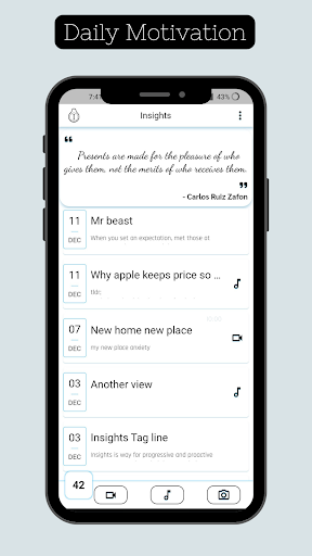 Insights: The Personal Diary Screen 3