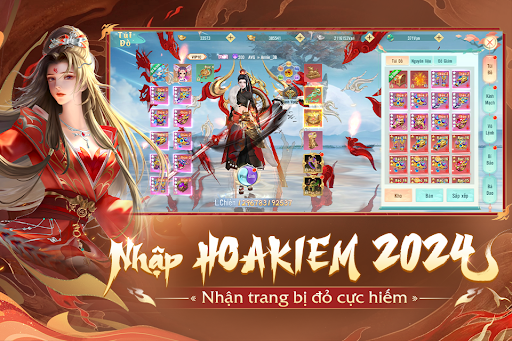 Android application Hoa Kiếm Mobile screenshort