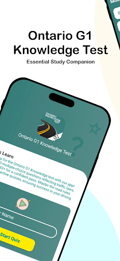 Android application Ontario G1 Practice Test screenshort