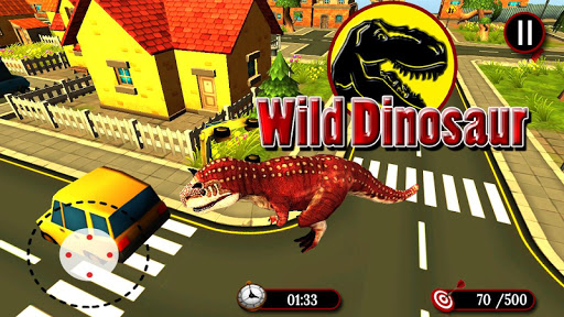 Wild Dinosaur Simulator 3D Screen 2