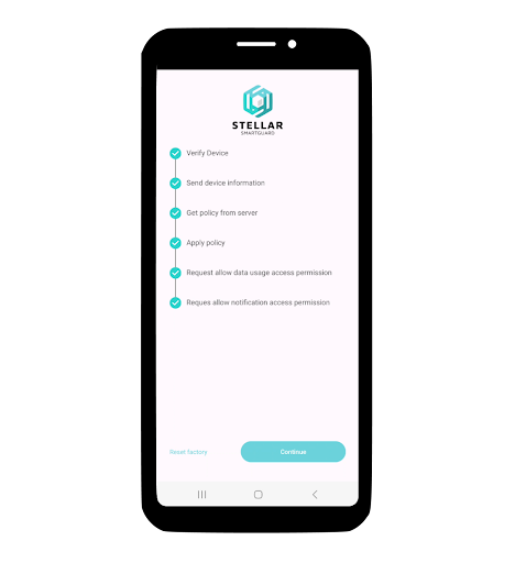 Android application Stellar Smartguard screenshort
