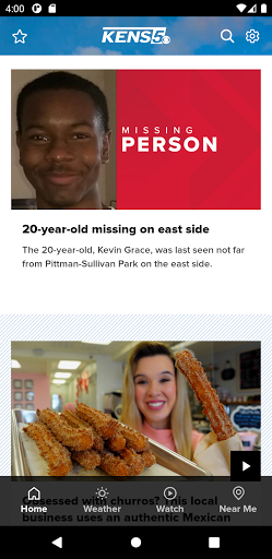 Screenshot of San Antonio News from KENS 5