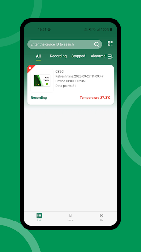 Android application Fresh Tape screenshort
