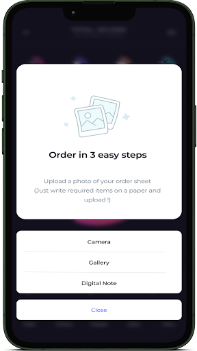 Tizero Online Shopping App Screen 2