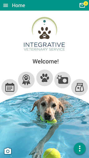 Android application Integrative Vet Service screenshort