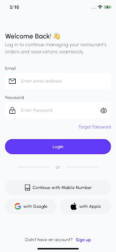 Zaadi - Restaurant Screenshot 2 - AppWisp.com