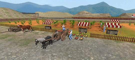 Horse Cart Carriage Taxi Game