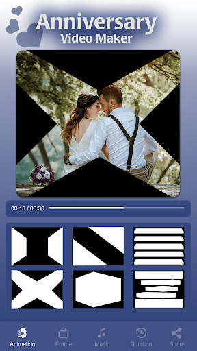 Anniversary Video Maker Screen 2