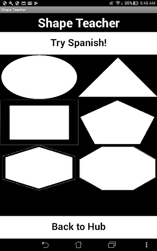 Colors and Shapes Screen 2