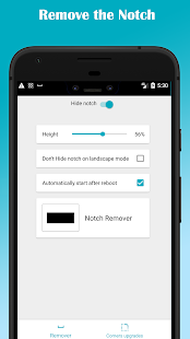Notch Remover — убрать монобровь на Андроид Screenshot