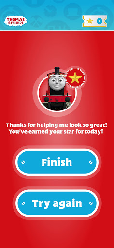 Thomas Reward Challenge Screen 2