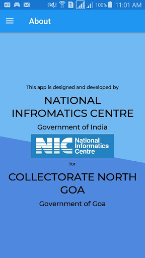 Android application North Goa District Complaint M screenshort