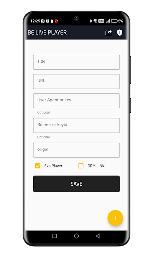 Be Live Player screenshot 2