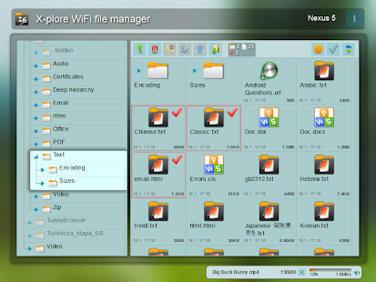 X-plore File Manager Capture d'écran