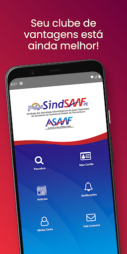 Android application SindSAAF-PE screenshort