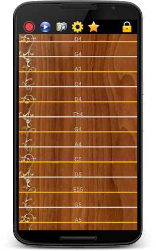 Android application Koto 13-stringed screenshort